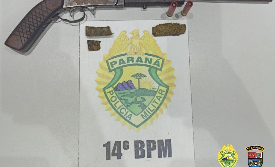 Polícia Militar apreende duas armas de fogo e encaminha seus proprietários por crimes distintos, na cidade de Medianeira (PR)
