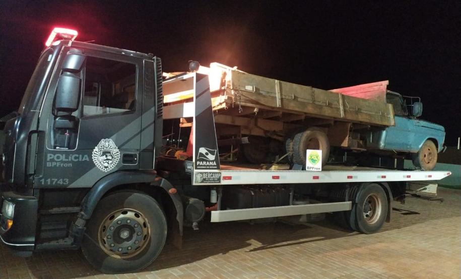 Carro furtado é recuperado pelo BPFron em Santo Antônio do Sudoeste (PR)