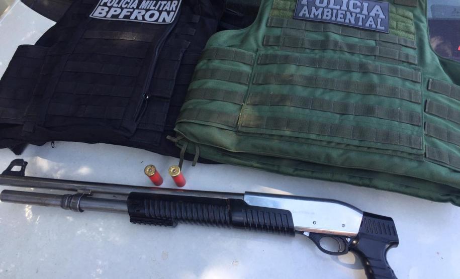 Durante Operação Hórus, PM apreende arma de fogo e cigarros contrabandeados no Noroeste do estado