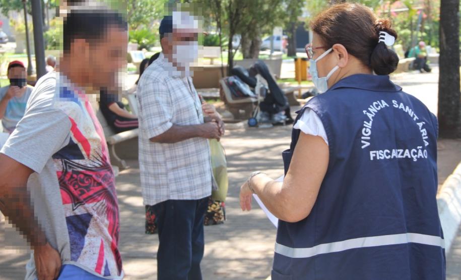 PM e Vigilância Sanitária deflagram ação conjunta contra a COVID-19 e fazem fiscalizações em Jacarezinho (PR)