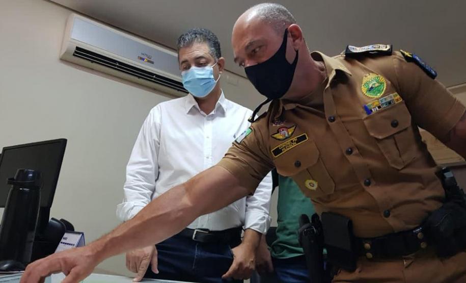 Comandante-Geral da PM preside passagem de comando de unidade de Rolândia e se reúne com autoridades no Norte do PR