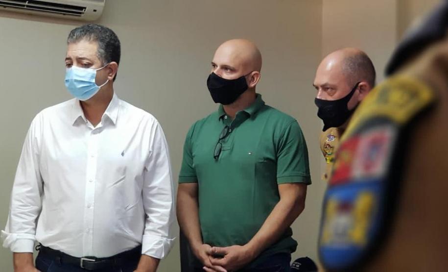 Comandante-Geral da PM preside passagem de comando de unidade de Rolândia e se reúne com autoridades no Norte do PR