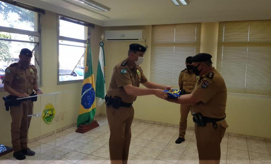 Comandante-Geral da PM preside passagem de comando de unidade de Rolândia e se reúne com autoridades no Norte do PR