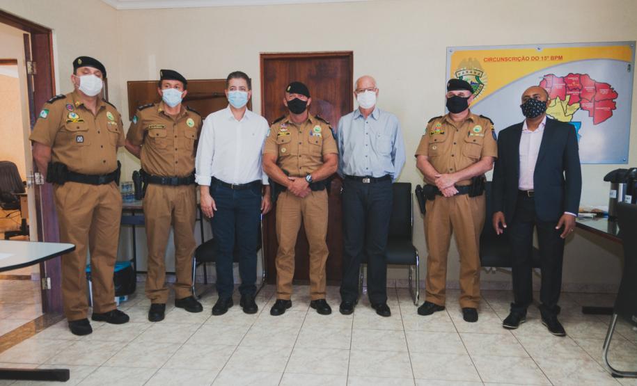 Batalhão da PM de Rolândia (PR) recebe novo Comandante durante rápida solenidade