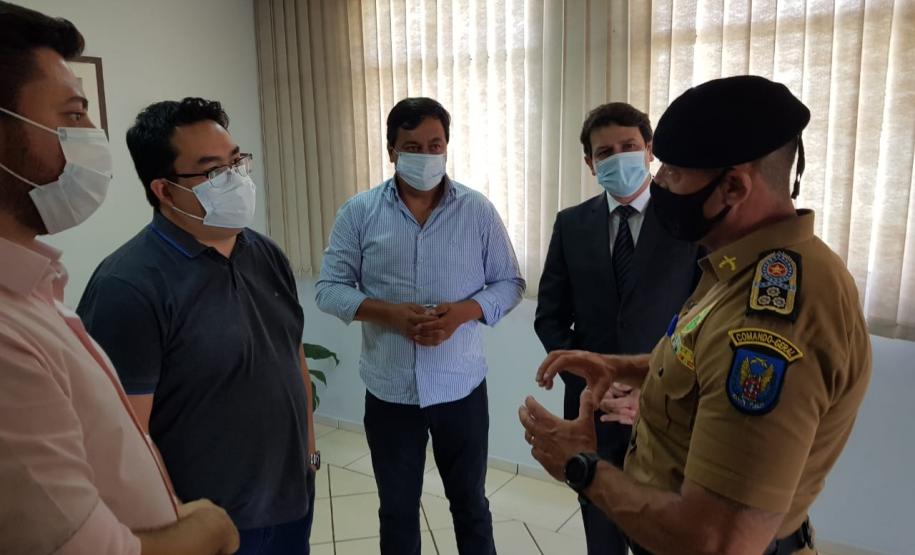 Batalhão da PM de Apucarana (PR) recebe novo comandante durante rápida solenidade