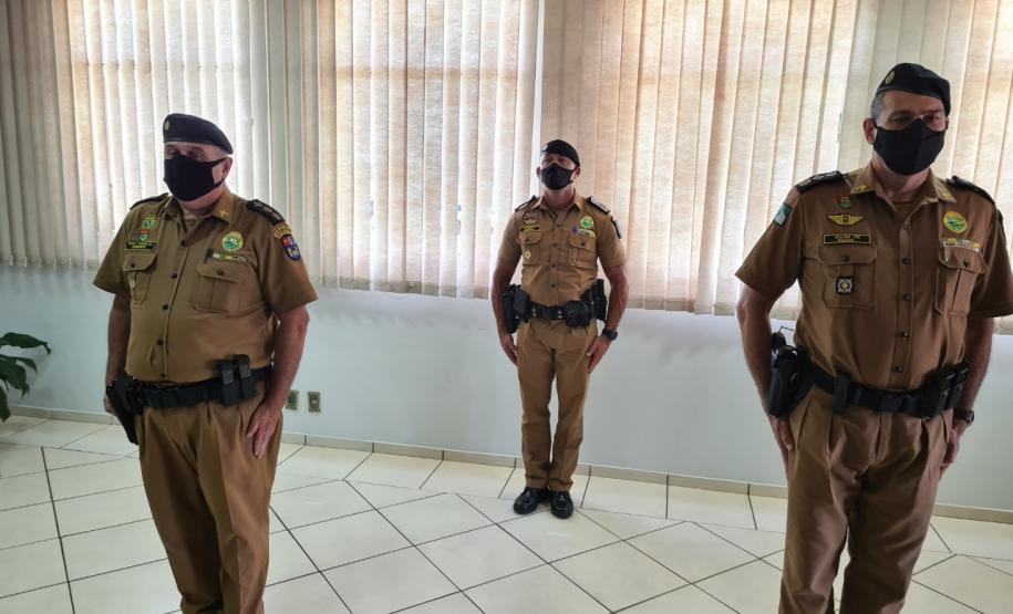 Batalhão da PM de Apucarana (PR) recebe novo comandante durante rápida solenidade