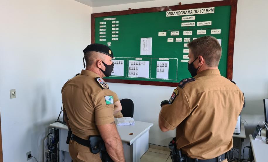 Batalhão da PM de Apucarana (PR) recebe novo comandante durante rápida solenidade