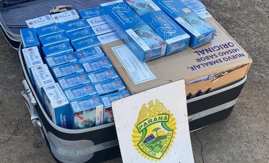 Em ações distintas da Operação Hórus, Batalhão de Fronteira apreende diversas garrafas de vinho e cigarros em situação ilegal, no Oeste e Sudoeste do estado