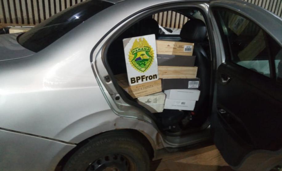 Em ações distintas da Operação Hórus, Batalhão de Fronteira apreende diversas garrafas de vinho e cigarros em situação ilegal, no Oeste e Sudoeste do estado