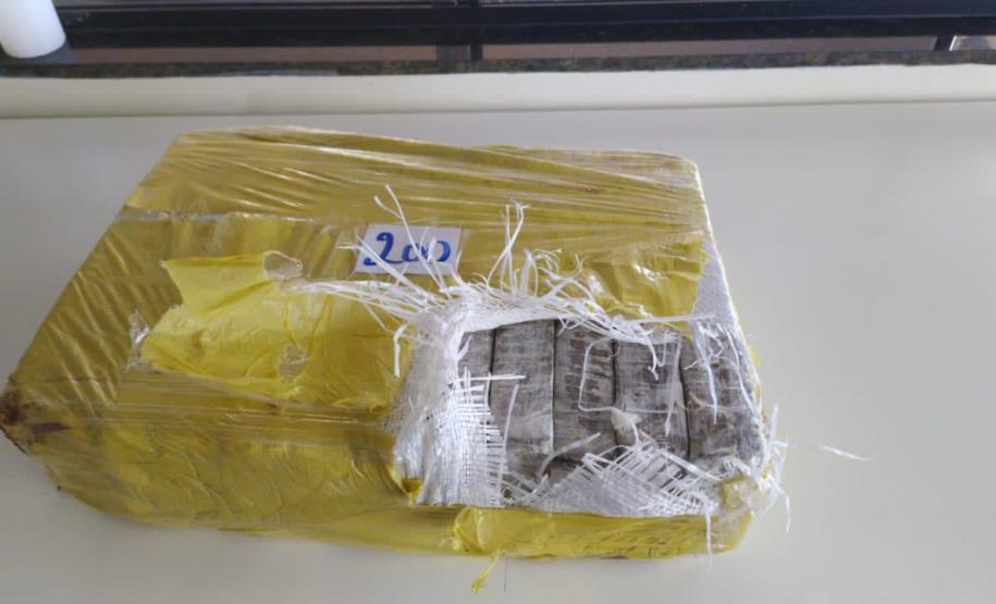 Maior apreensão de maconha do ano é localizada pelo BPRv em meio à carga de sementes