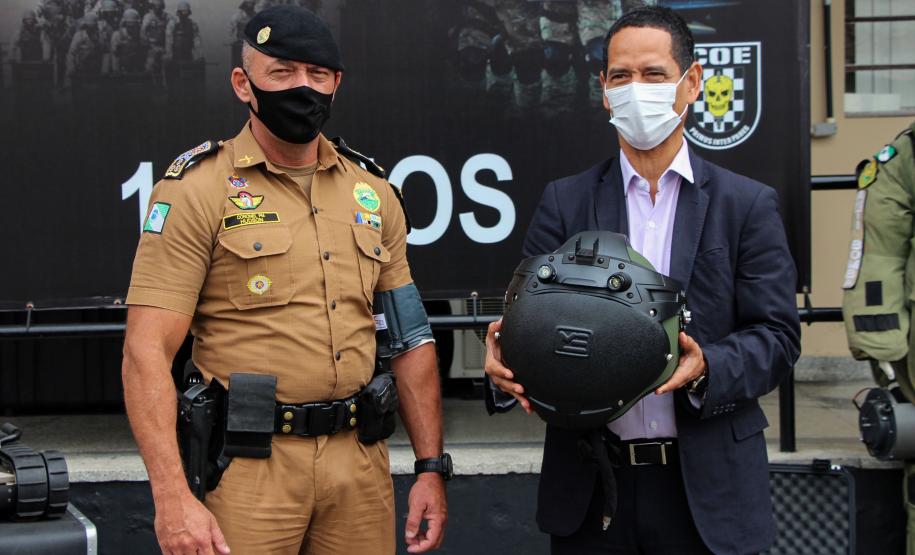 Esquadrão Antibombas recebe novos trajes de R$ 1,2 milhão para atendimentos de ocorrências