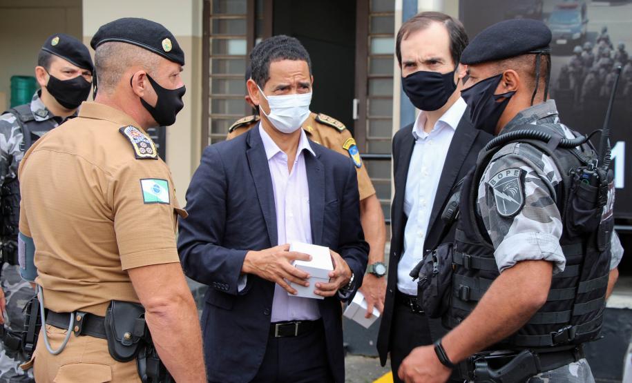 Esquadrão Antibombas recebe novos trajes de R$ 1,2 milhão para atendimentos de ocorrências