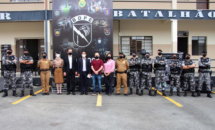 Esquadrão Antibombas recebe novos trajes de R$ 1,2 milhão para atendimentos de ocorrências