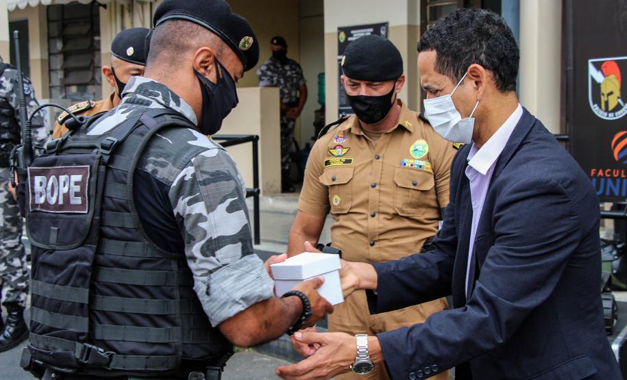 Esquadrão Antibombas recebe novos trajes de R$ 1,2 milhão para atendimentos de ocorrências