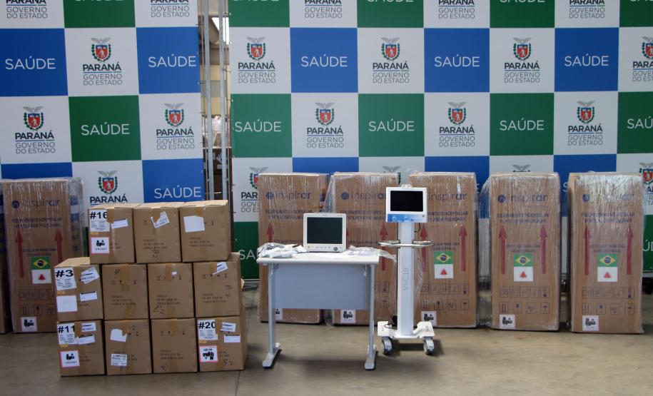 Hospital da Polícia Militar recebe 12 respiradores e 12 monitores do governo e terá ampliação de leitos