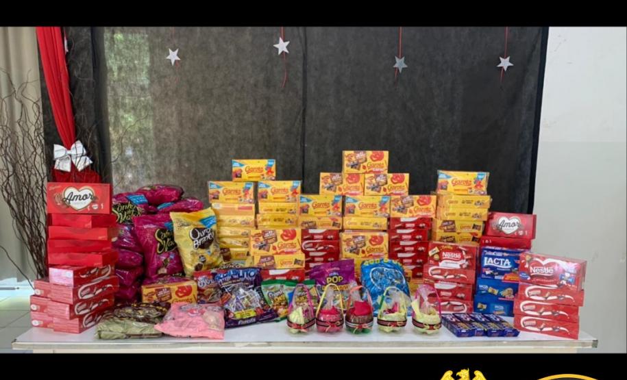 Companhia Independente da PM sedia campanha para arrecadar chocolates e doces para doação na semana de Páscoa