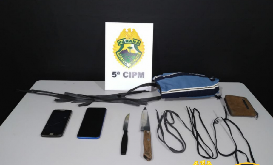 Ação rápida da PM de Cianorte (PR) resulta na prisão de trio e impede roubo a residência