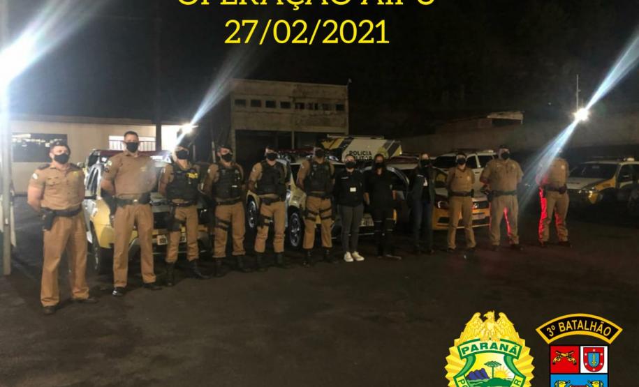 PM interrompe festa clandestina com mais de 50 pessoas, no Sudoeste do Estado