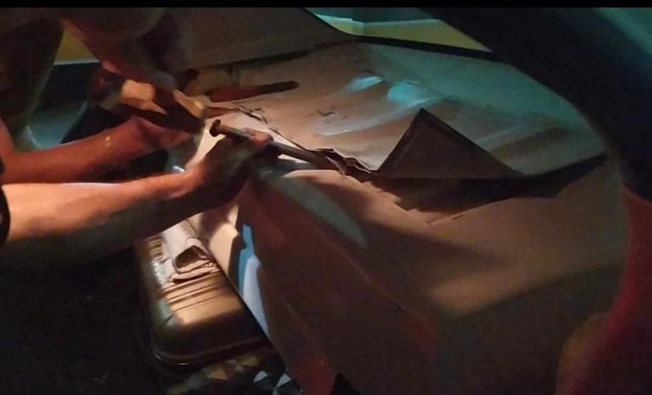 Família é encaminhada pela PM com quase 60 quilos de cocaína e crack em Cianorte (PR)