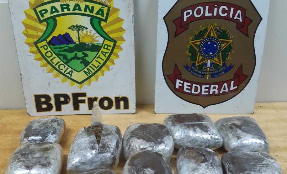 Em ações separadas, mais de 20 quilos de maconha são apreendidos em ônibus de viagem durante Operação Hórus, no Oeste e Sudoeste do estado