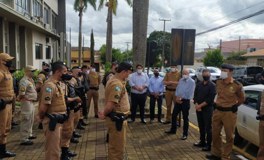 Durante AIFU em Rolândia, no Norte do Paraná, PM interdita dois estabelecimentos comerciais e aplica diversas notificações