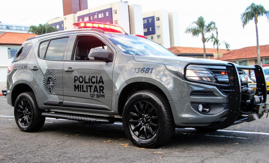 Nova plotagem das viaturas da ROTAM é apresentada ao Comandante-Geral da PMPR