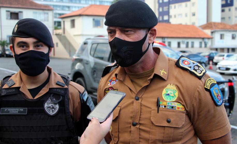 Nova plotagem das viaturas da ROTAM é apresentada ao Comandante-Geral da PMPR