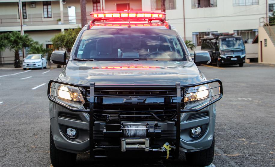 Nova plotagem das viaturas da ROTAM é apresentada ao Comandante-Geral da PMPR