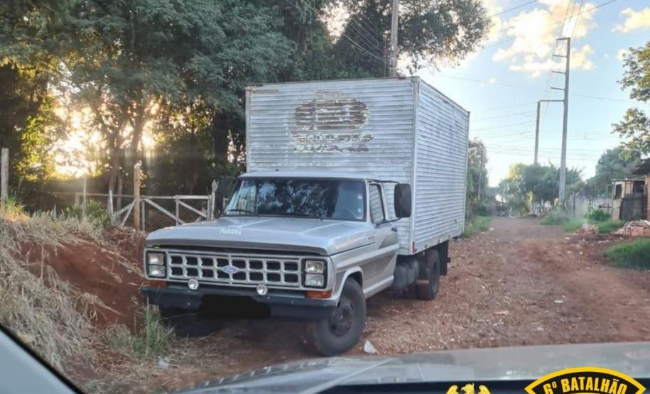 PM recupera duas caminhonetes em Cascavel (PR) em situações distintas