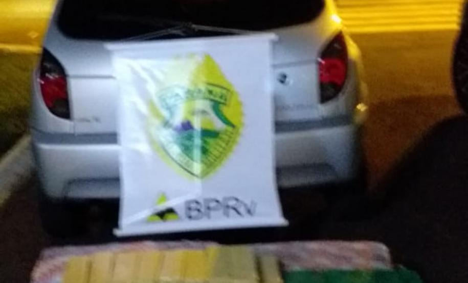 Mais de 138 quilos de maconha são apreendidos pelo BPRv em Santa Helena (PR)