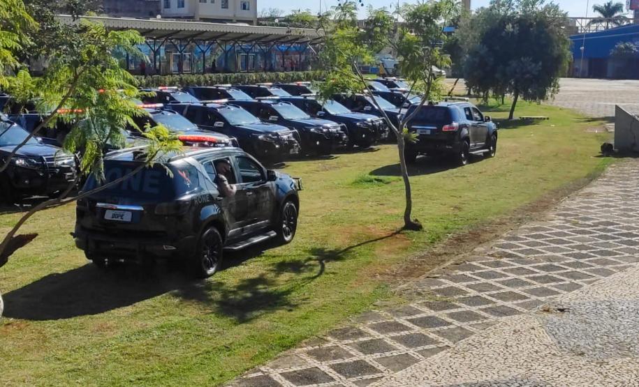 PM lança em Ponta Grossa operação para inibir crimes violentos no Estado