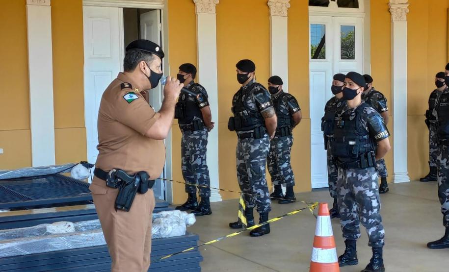 PM lança em Ponta Grossa operação para inibir crimes violentos no Estado