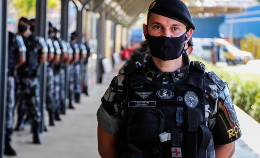 PM lança em Ponta Grossa operação para inibir crimes violentos no Estado