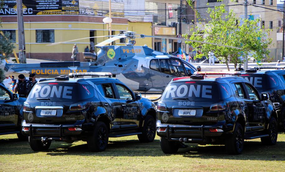 PM lança em Ponta Grossa operação para inibir crimes violentos no Estado