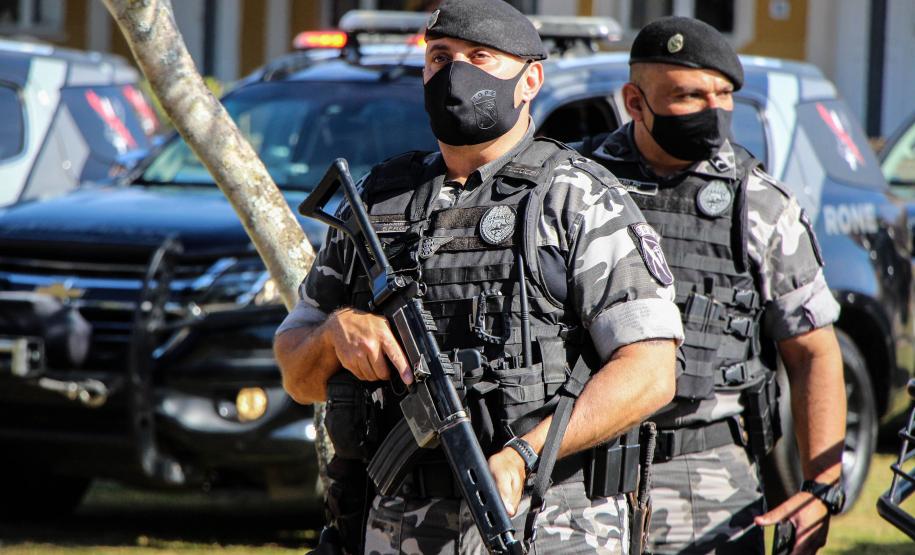 PM lança em Ponta Grossa operação para inibir crimes violentos no Estado