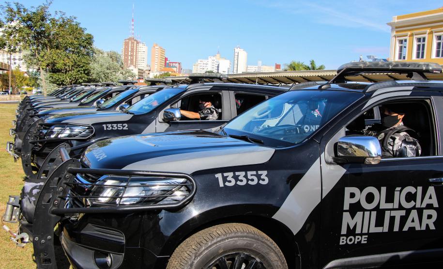 PM lança em Ponta Grossa operação para inibir crimes violentos no Estado
