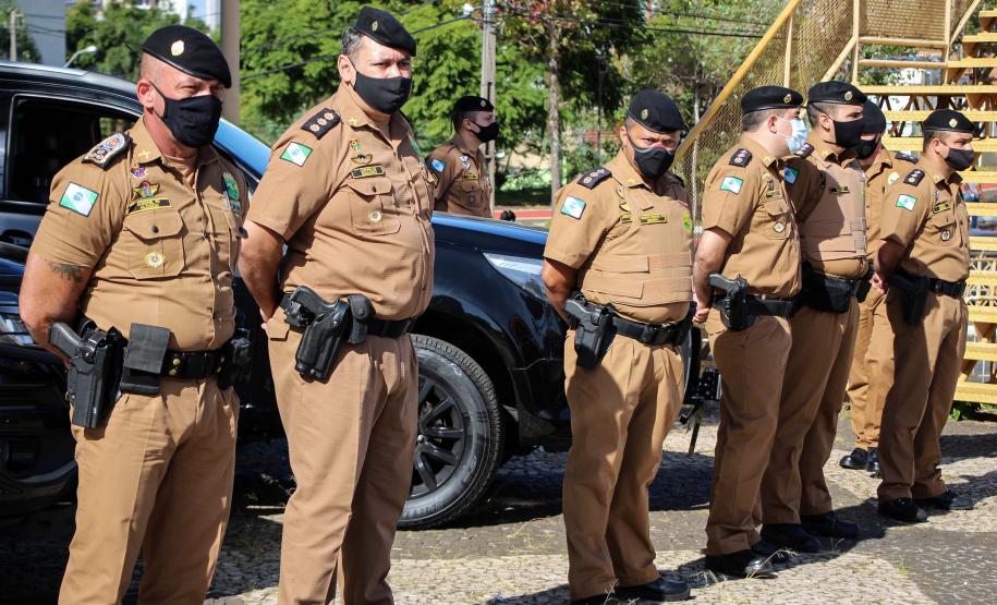 PM lança em Ponta Grossa operação para inibir crimes violentos no Estado