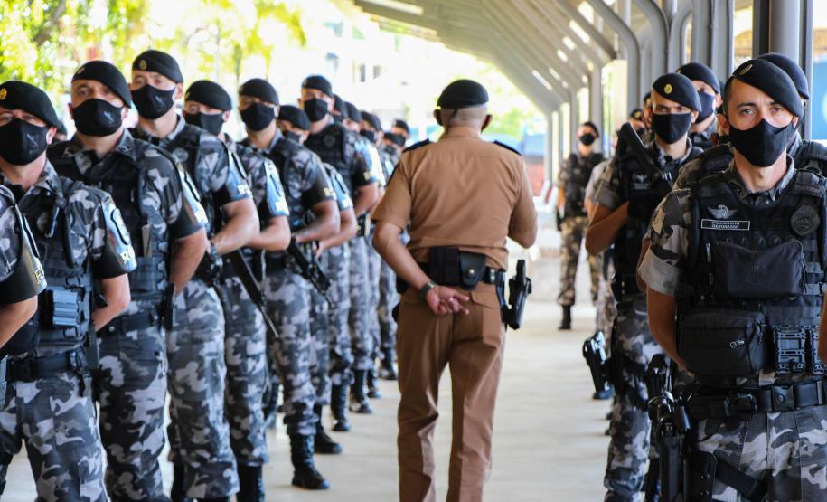 PM lança em Ponta Grossa operação para inibir crimes violentos no Estado