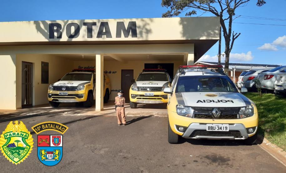 PM realiza sonho de pequeno fã da Corporação e participa de seu aniversário em Apucarana, no Norte do Paraná