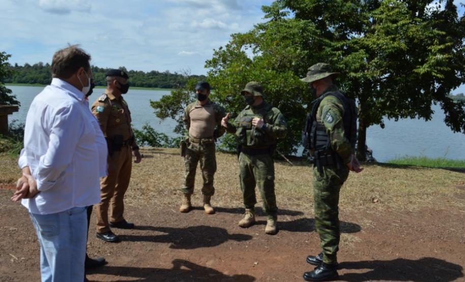 Comandante-Geral da PM visita unidades da PM no Oeste do estado