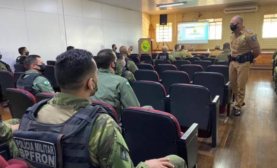 Comandante-Geral da PM visita unidades da PM no Oeste do estado