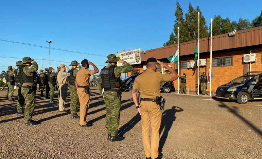 Comandante-Geral da PM visita unidades da PM no Oeste do estado