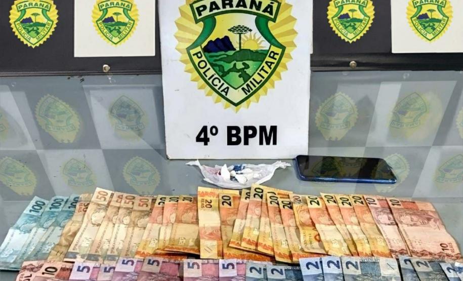 Homem é preso e arma de fogo, cocaína e dinheiro são apreendidos em ocorrências separadas, no Noroeste do estado