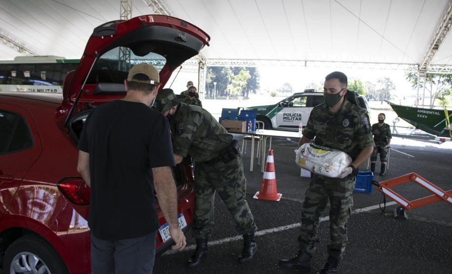 Campanha Solidária do Batalhão Ambiental segue neste sábado em todo o Paraná