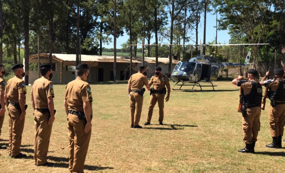 Batalhão do Noroeste do estado recebe Comandante-Geral da PM