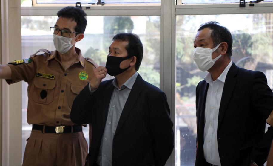 Vice-cônsul do Japão visita Quartel do Comando-Geral da PM em Curitiba