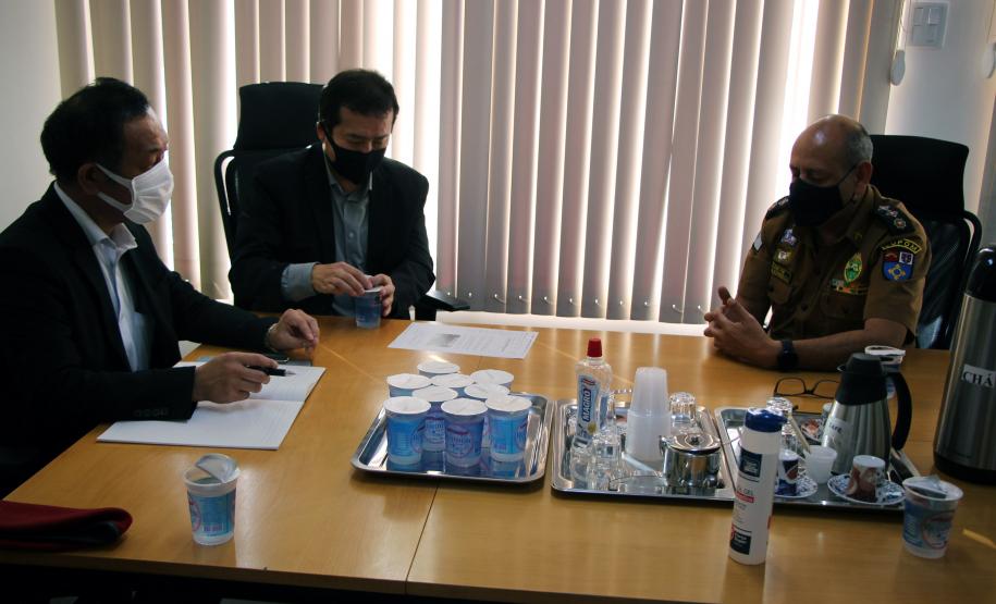 Vice-cônsul do Japão visita Quartel do Comando-Geral da PM em Curitiba