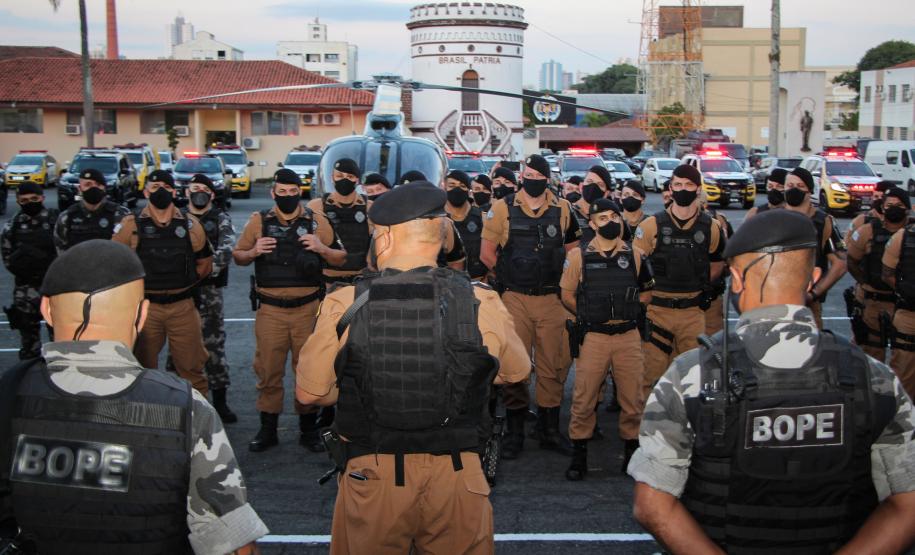 PM lança Operação Tático Móvel III em Curitiba e no Interior do estado
