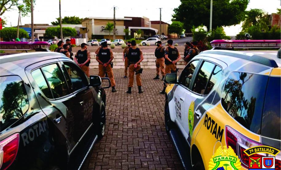 PM lança Operação Tático Móvel III em Cruzeiro do Oeste, no Noroeste do estado