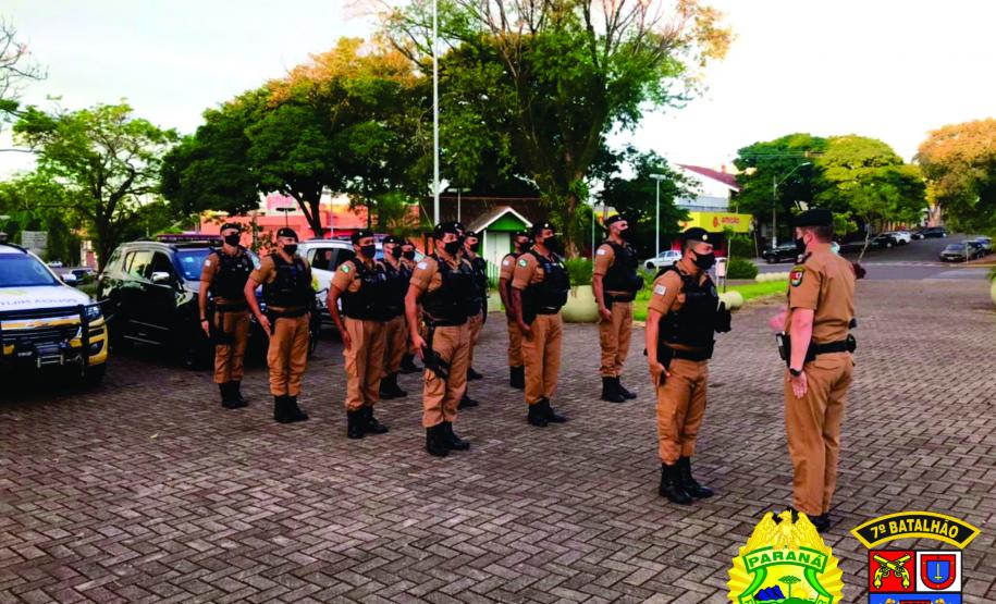 PM lança Operação Tático Móvel III em Cruzeiro do Oeste, no Noroeste do estado